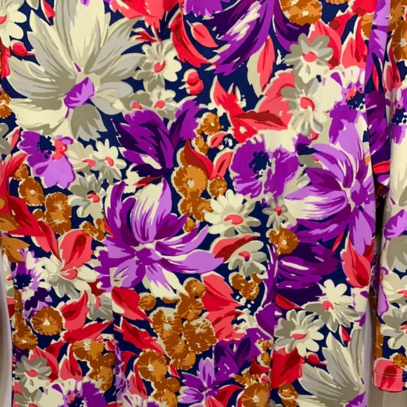 228.00 NWT J. MCLAUGHLIN M CATALYST PALMER FLORAL DRESS - Picture 5 of 9